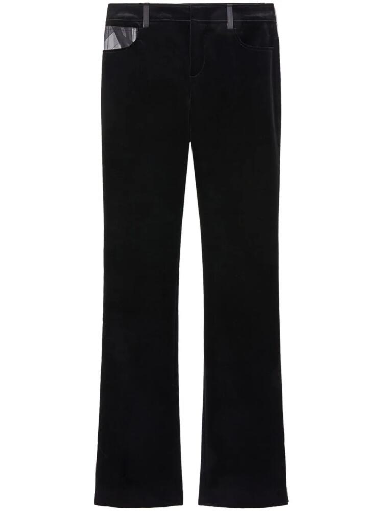 PUCCI Marmo-print straight-leg jeans - Black Cover