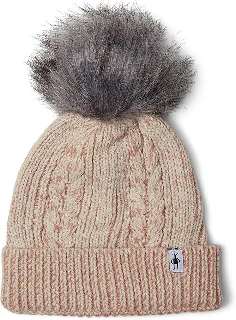 Smartwool Ski Town Hat (Almond) Knit Hats Cover