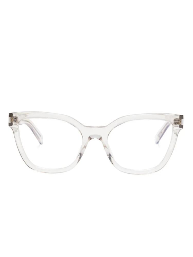 Saint Laurent Eyewear SL 748 glasses - White Cover