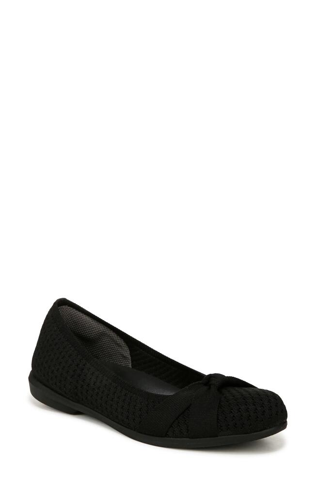 BZees Kissed Knit Ballet Flat in Black Cover