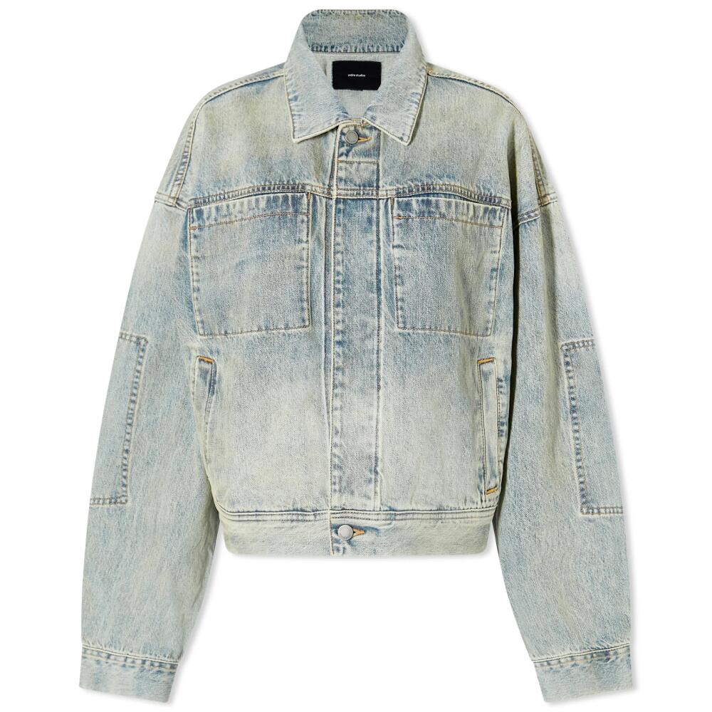 Entire Studios Gem Denim Jacket in Surface Wave Cover