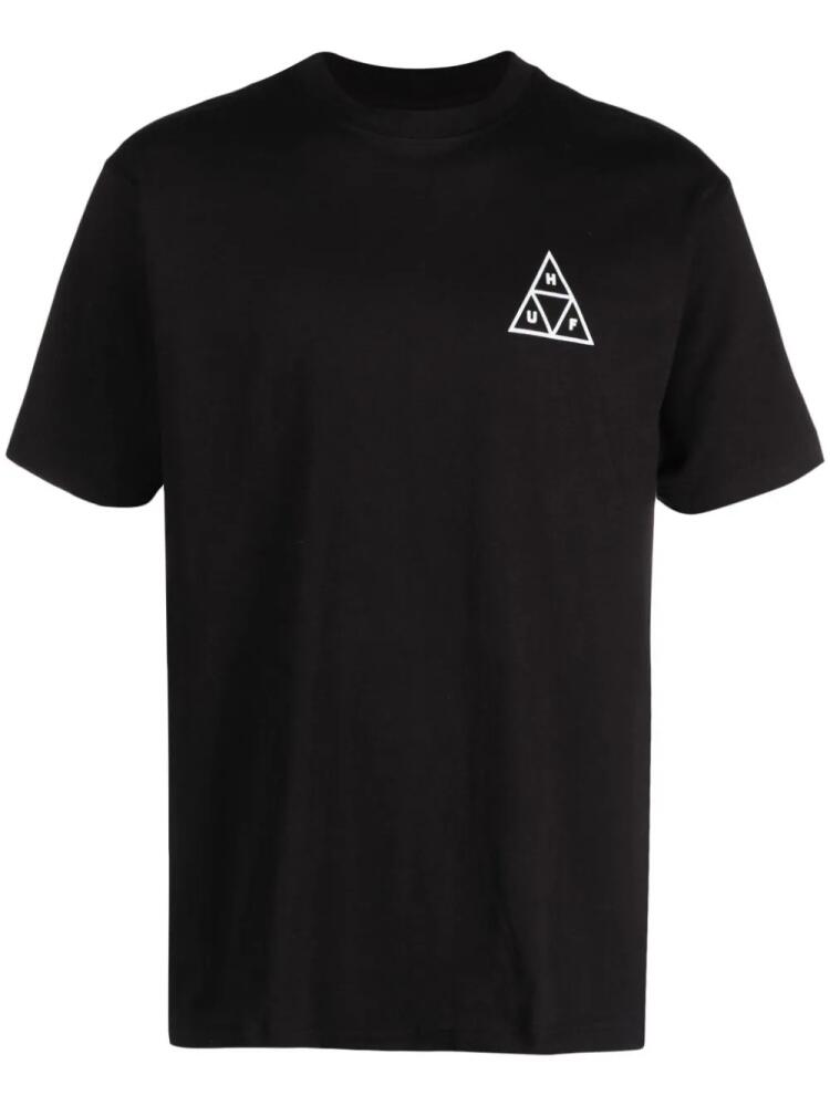 Huf logo-print cotton T-shirt - Black Cover