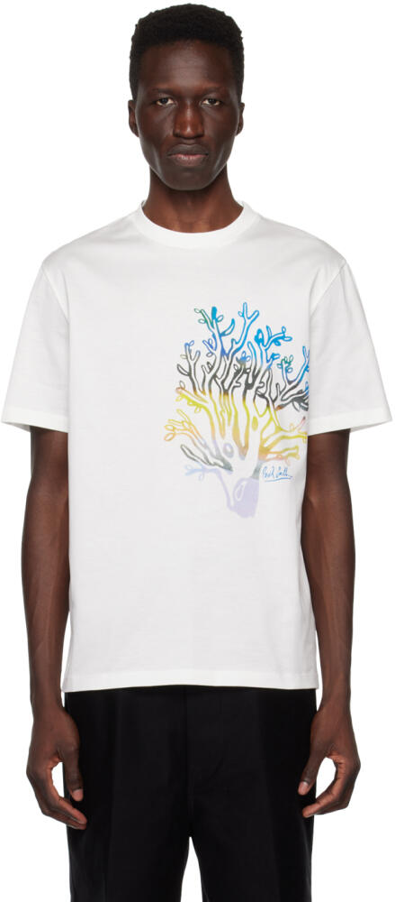 Paul Smith White Tree T-Shirt Cover