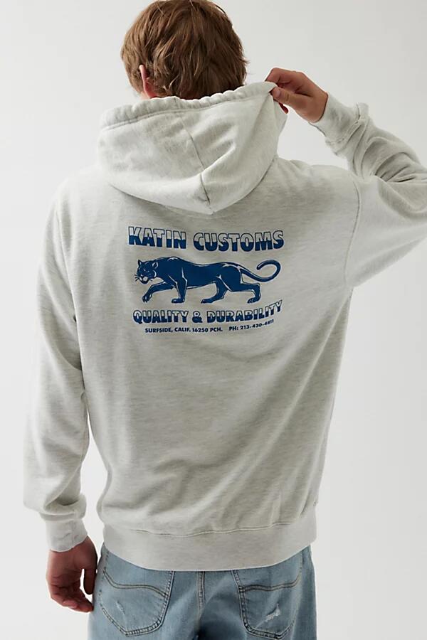 Katin UO Exclusive Katin Customs Hoodie Sweatshirt in Light Grey Cover