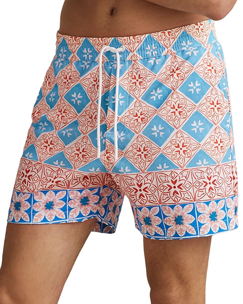 Reiss Arizona Floral Regular Fit 4.9 Swim Trunks Cover