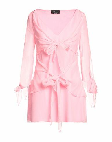 Blumarine Woman Mini dress Pink Silk Cover