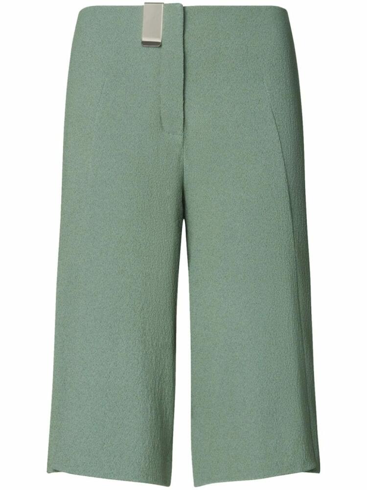 Tory Burch Stretch Crepe Trousers - Green Cover