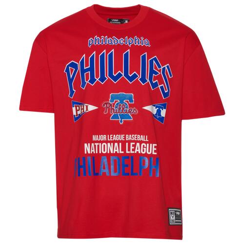 Pro Standard Phillies City Tour T-Shirt - Mens Red/Red Cover