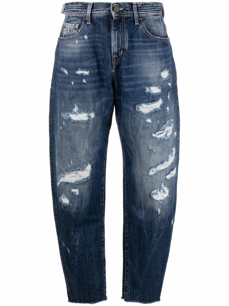 Jacob Cohën Kendal mid-rise tapered jeans - Blue Cover