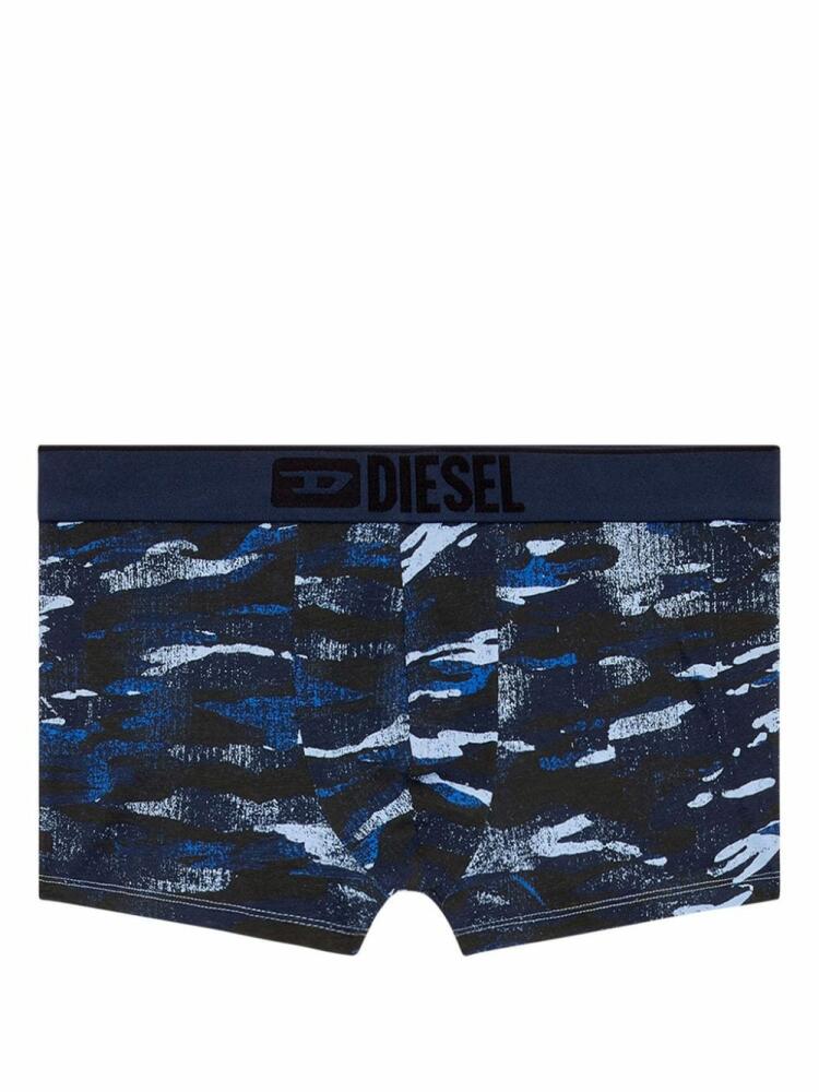 Diesel Damien camouflage-print boxers - Blue Cover