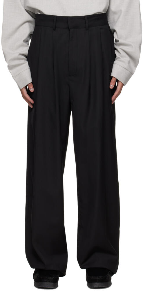 The Frankie Shop Black Peyton Trousers Cover