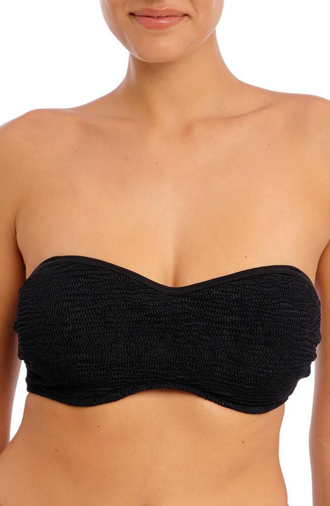 Freya Ibiza Waves Bandeau Bikini Top in Black Cover