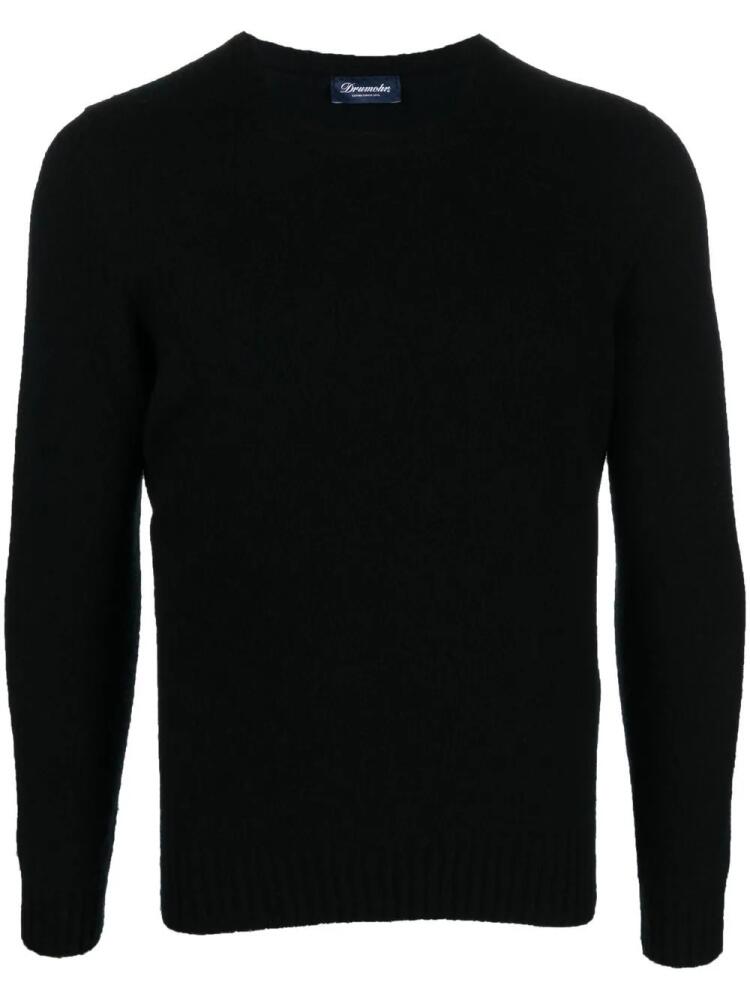 Drumohr crew-neck wool jumper - Black Cover