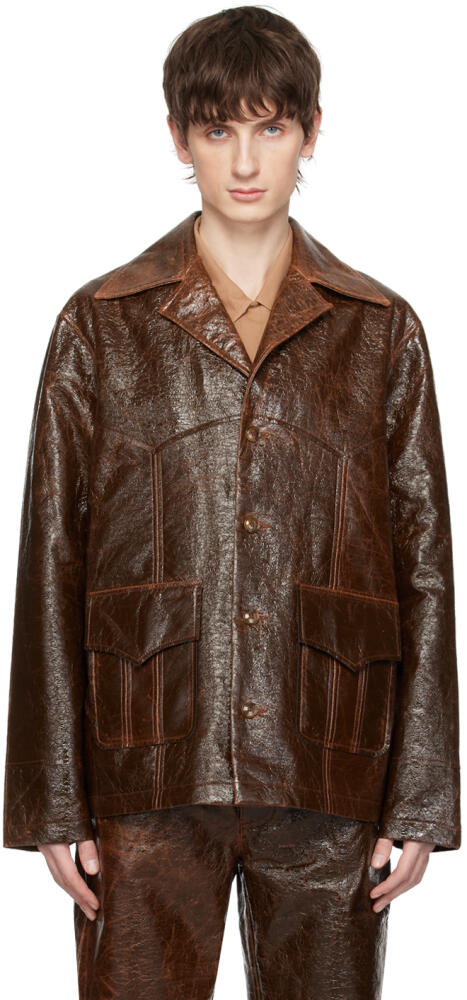 Séfr Brown Jules Jacket Cover