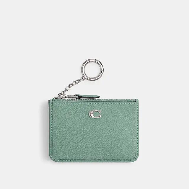 COACH Mini Id Skinny (Aquamarine) Handbags Cover