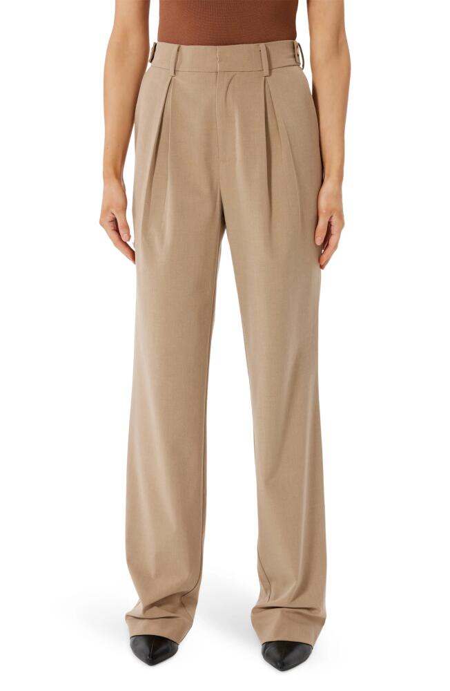 Sophie Rue Lexington Pleated Pants in Camel Cover