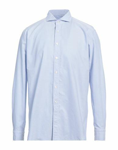 Doppiaa Man Shirt Sky blue Cotton Cover