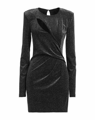 Patrizia Pepe Sera Woman Mini dress Black Polyester, Nylon Cover