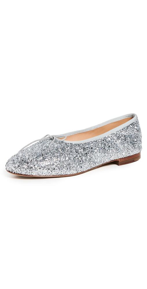 Mansur Gavriel Dream Ballerina Flats Silver Cover