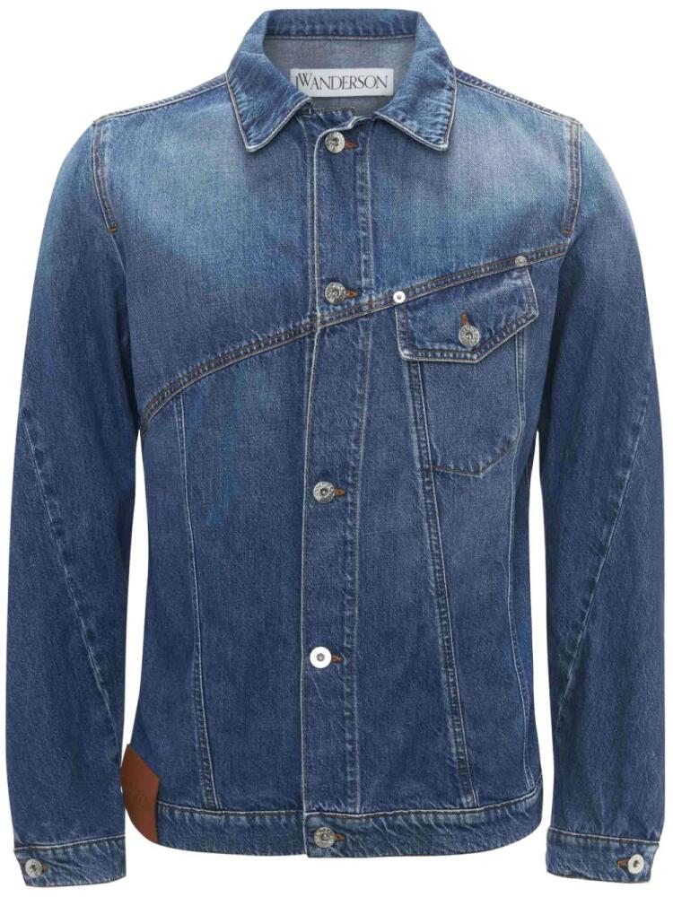 JW Anderson Twisted denim jacket - Blue Cover