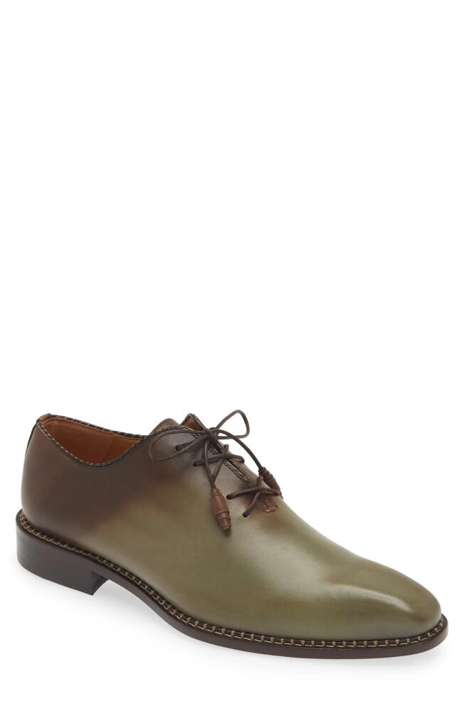 Mezlan Barbaro Oxford in Olive/Mocha Cover