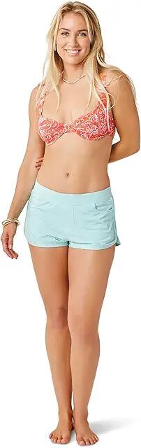 Carve Designs Lorenzo Short (Seaglass) Women's Swimwear Cover