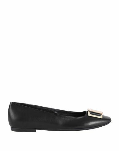 Furla Furla Emma Ballerina T.5 Woman Ballet flats Black Ovine leather Cover