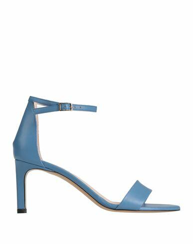 Boss Woman Sandals Azure Soft Leather Cover