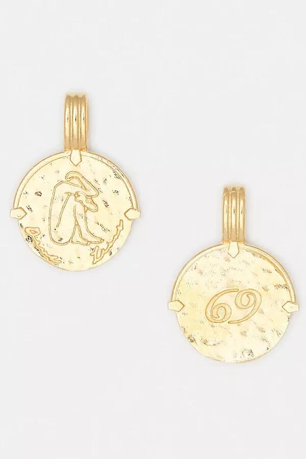 Deux Lions Jewelry Gold Zodiac Necklace Cover