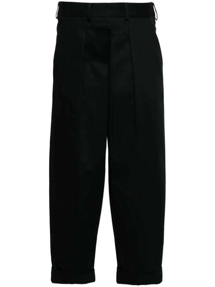 Société Anonyme De Flores cropped trousers - Black Cover