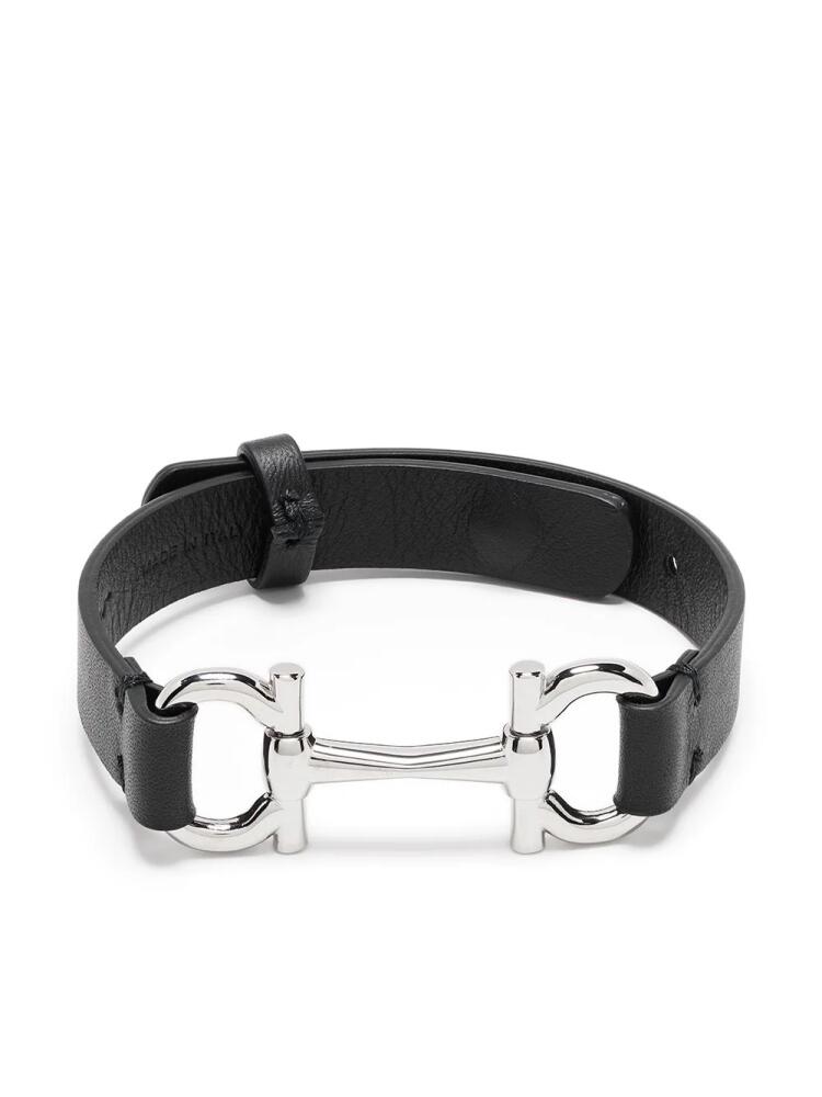 Ferragamo horsebit detail adjustable bracelet - Black Cover