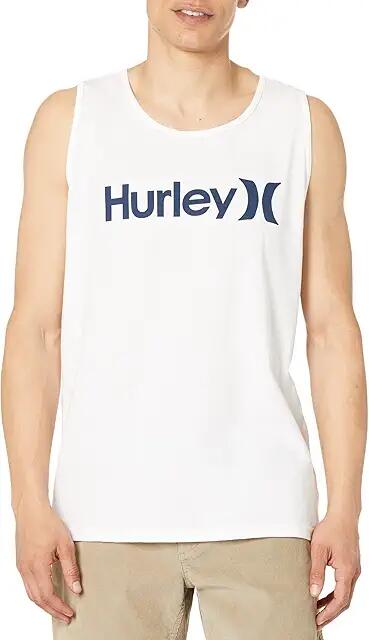 Hurley One Only Solid Tank (White) Men's Clothing Cover