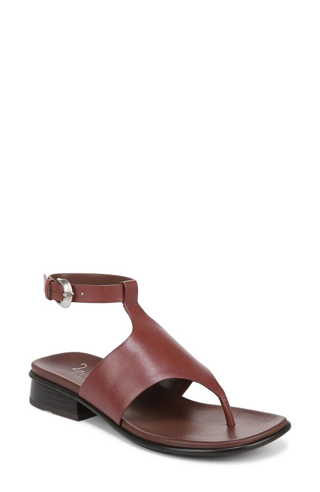 27 EDIT Naturalizer Beck Ankle Strap Sandal in Cappucino Leather Cover