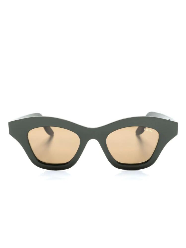 Lapima Tessa Petit square-frame sunglasses - Green Cover