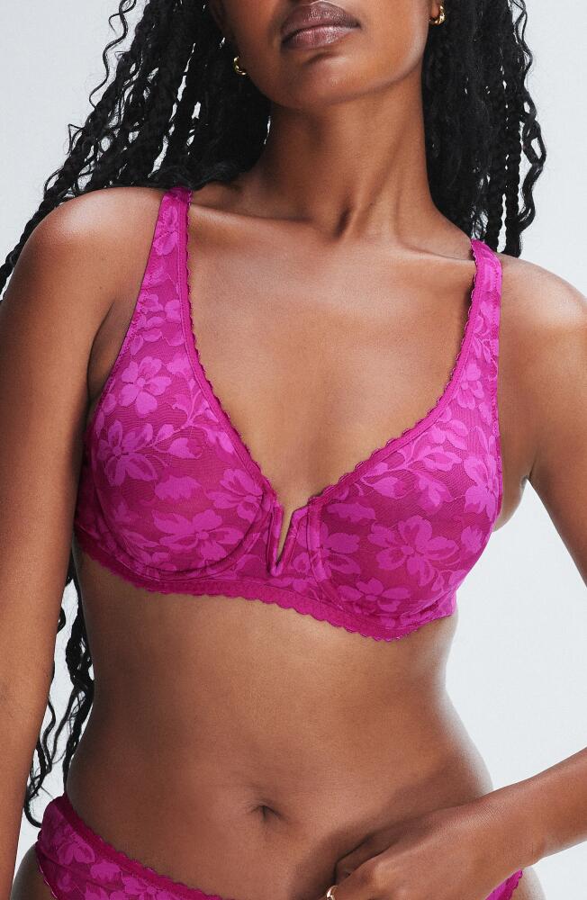 SAVAGE X FENTY Unlined Full Coverage Bra in Purple Passionfruit Cover