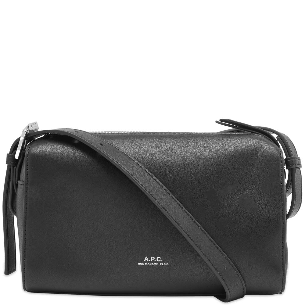 A.P.C. Men's Nino Camera Bag in Black Cover