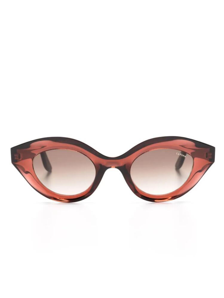 Lapima Nina Petit cat-eye frame sunglasses - Pink Cover