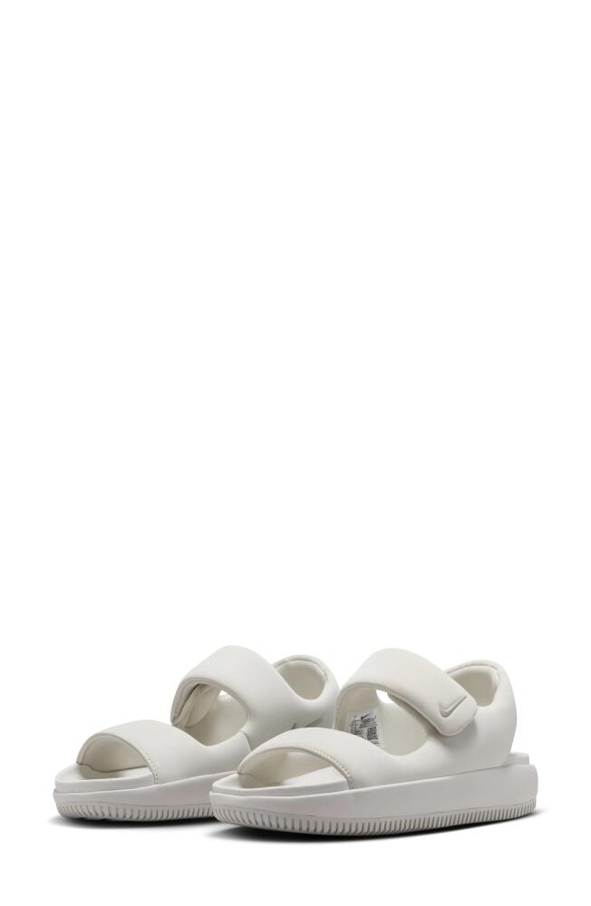 Nike Calm Sandal in Light Bone/Light Bone Cover