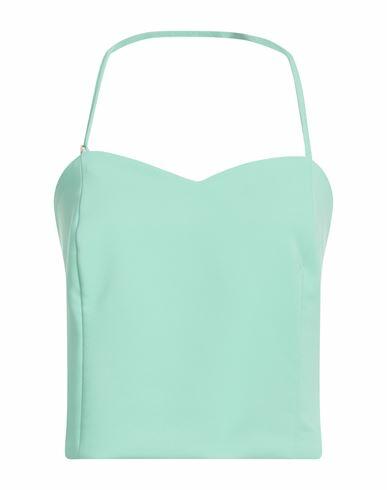 Rinascimento Woman Top Light green Polyester, Elastane Cover