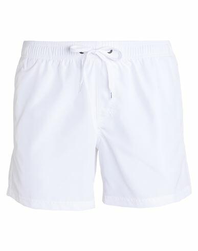 Sundek Man Swim trunks White Polyester Cover