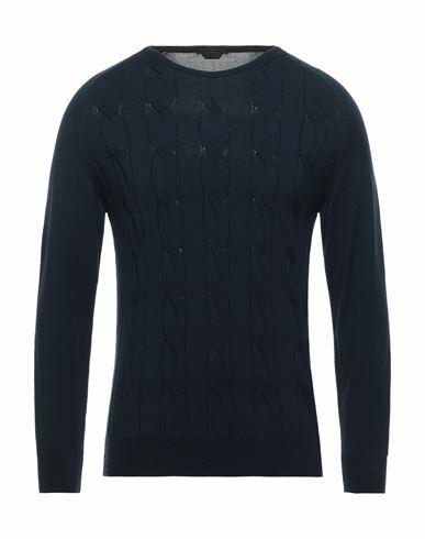 Hōsio Man Sweater Midnight blue Viscose, Cotton, Acrylic, Polyester Cover