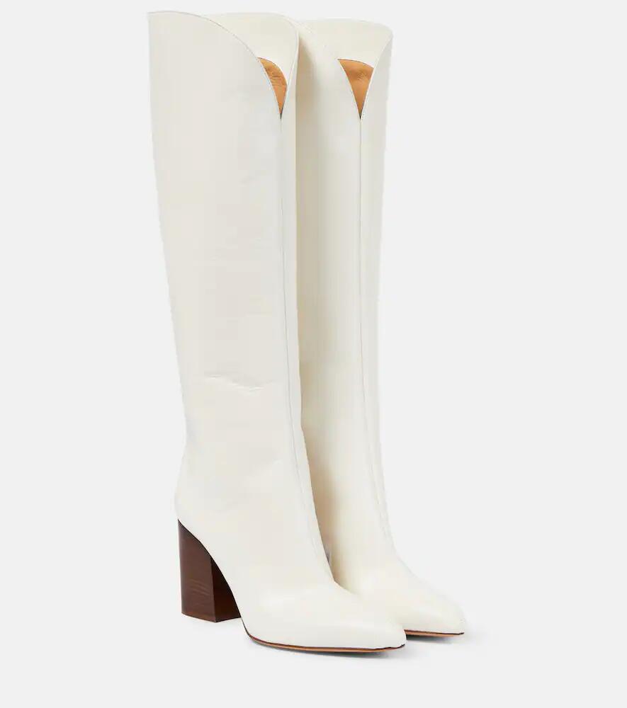 Gabriela Hearst Cora leather knee-high boots Cover