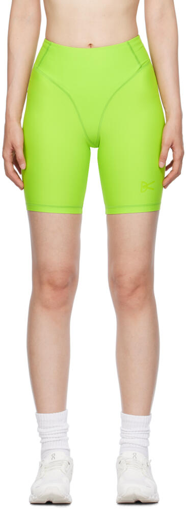 District Vision Green Pocketed Shorts Cover