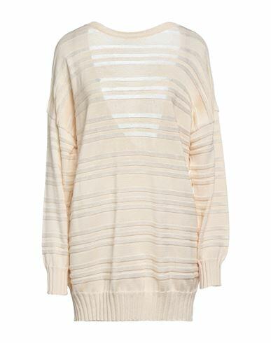 Simona Corsellini Woman Sweater Ivory Cotton Cover