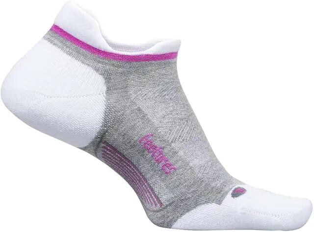 Feetures Golf Max Cushion No Show Tab (Wedge White) Crew Cut Socks Shoes Cover