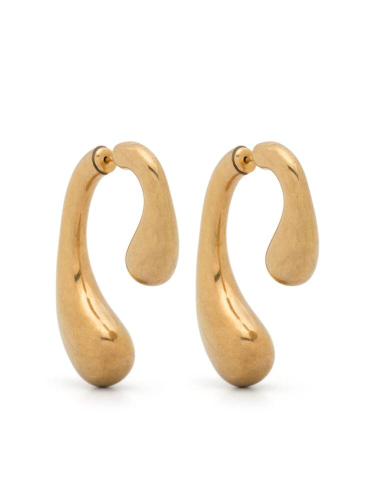 Panconesi P earrings - Gold Cover