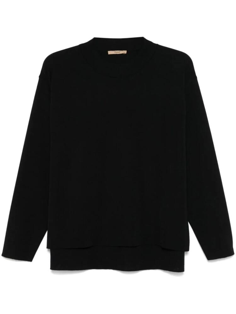 Nuur merino-wool sweater - Black Cover