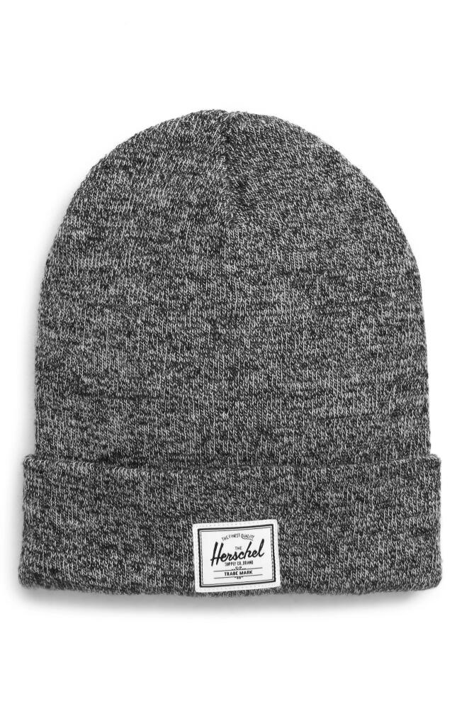 Herschel Supply Co. Elmer Knit Beanie in Heather Black Cover