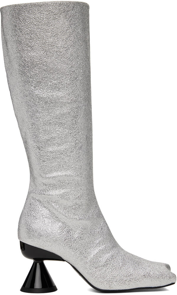 Paula Canovas Del Vas Silver Diablo Boots Cover