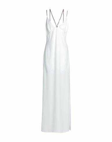 Monique Garçonne Woman Maxi dress White Polyester Cover